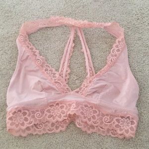 Pink aerie bralette